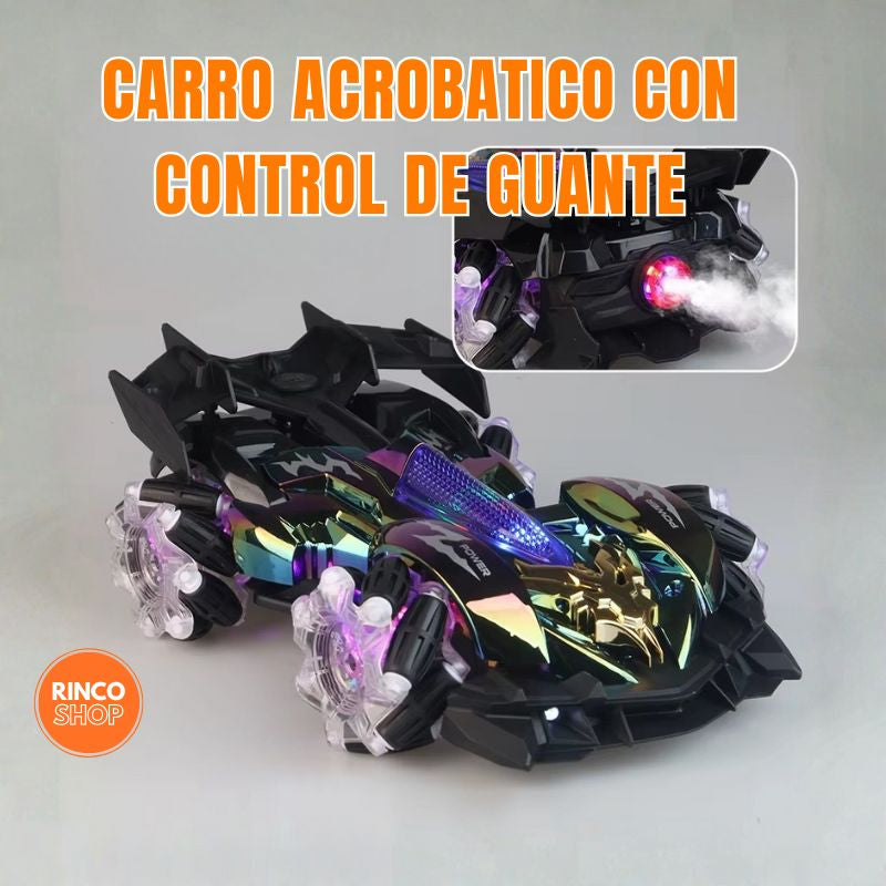 Carro con control de guante